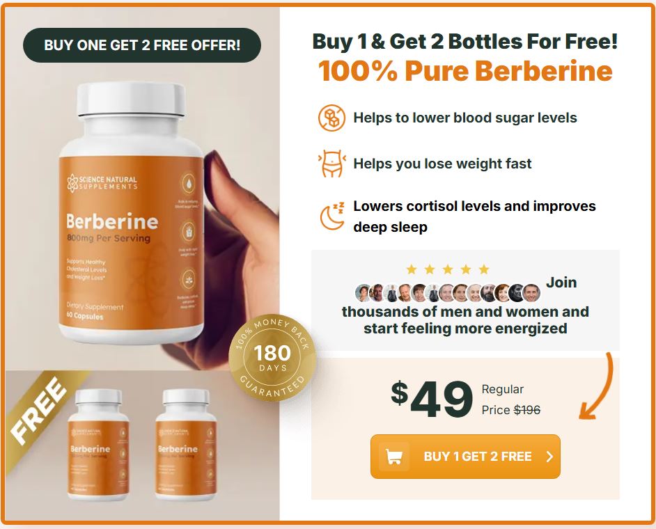 Buy Berberine 1 Bottle